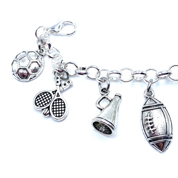 All Sports Mom Charm Bracelet - Picture 2 of 7